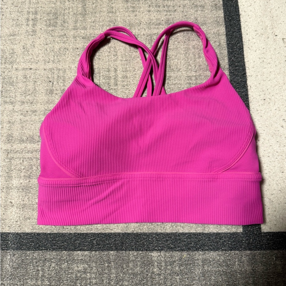 Lululemon Longline Energy Ribbed Bra